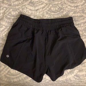 Size 8 lululemon short shorts